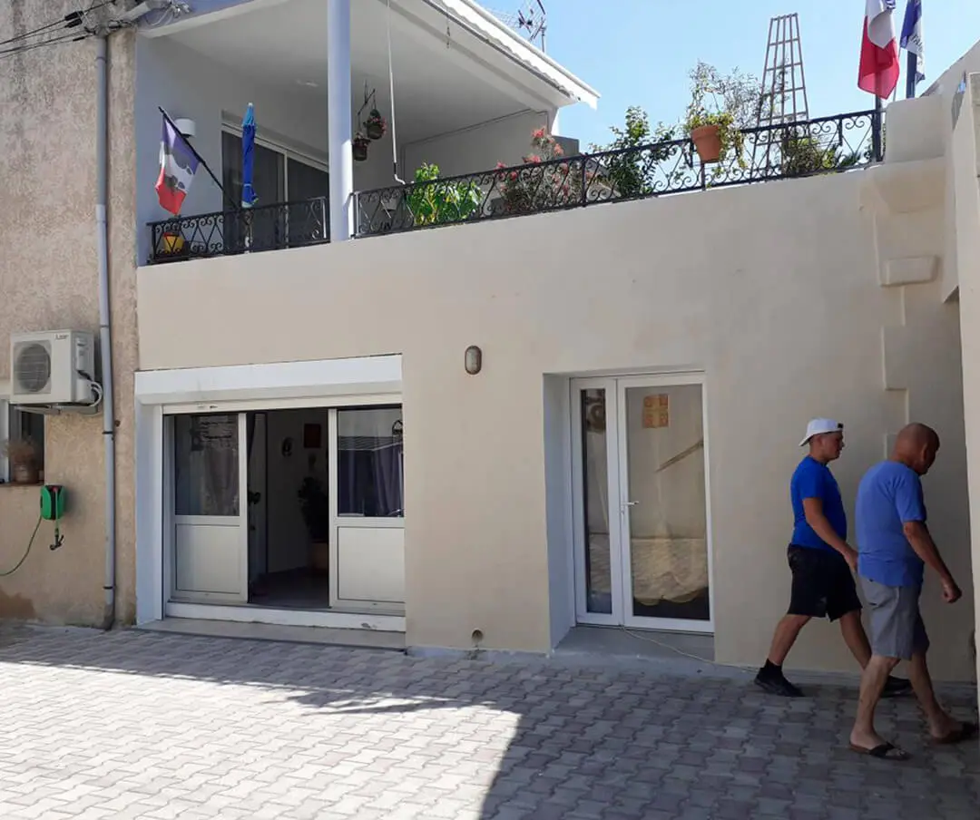 Peinture de méditerannee réalisation maison peinture extérieur apres